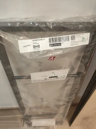 Barra armario PAX Komplement IKEA Gris 100x35cm