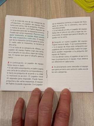 Juego Padres contra Hijos 2ª Edición