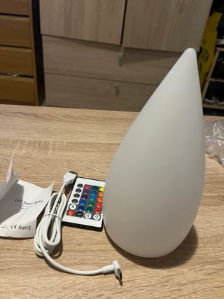 Lámpara LED multicolor Lapara