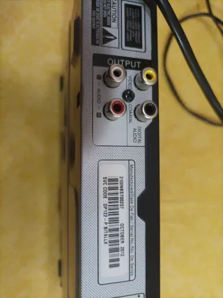 Reproductor DVD LG DivX con Mando Original perfect