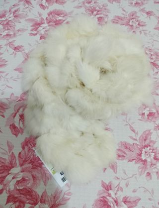 Bufanda Piel de Conejo 155 cm