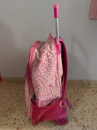 Mochila con ruedas y asa extensible