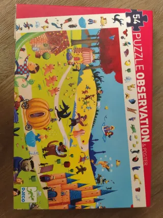 Puzzle Observación Djeco 54 piezas