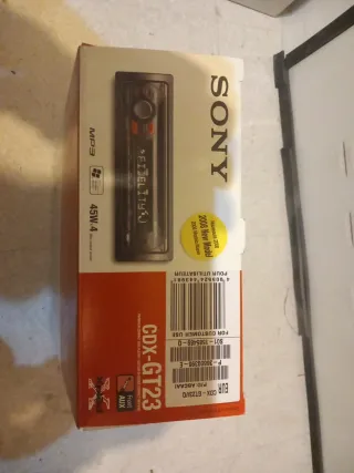 Radio Coche Sony CDX-GT23 MP3