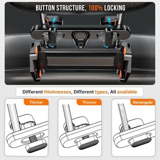 Soporte Tablet Coche 360o - Ajustable