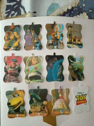 Ocasion ! lote pelifichas cromos bimbo toy Story