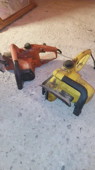 Máquinas de podar eléctricas. Funcionan perfectas