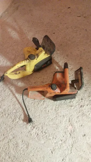 Máquinas de podar eléctricas. Funcionan perfectas