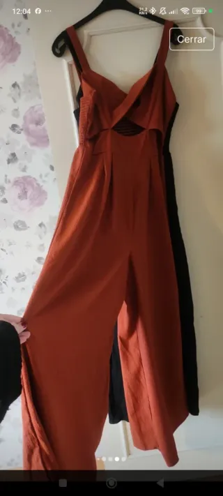 Lote de 3 petos talla L negro naranja verde