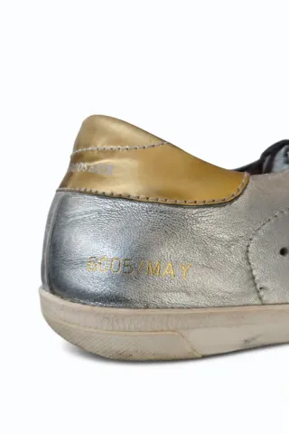 Zapatillas Golden Goose originales plateadas GGDB