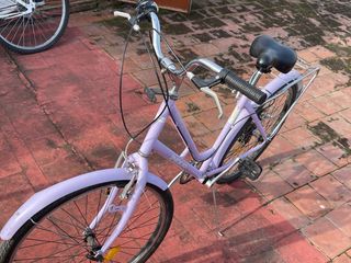Bicicleta Morada Paseo