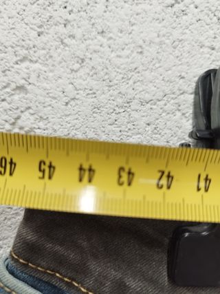 Pantalón Desigual azul con dibujos