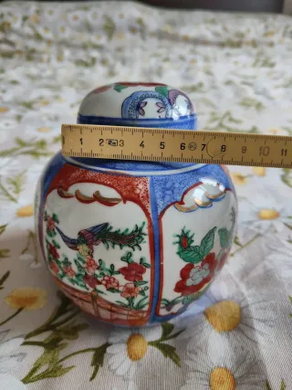 Urna vintage ceramica giapponese anni '40