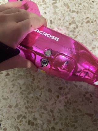 Hoverboard rosa con luces LED