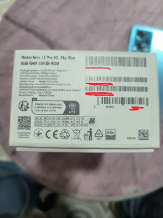 Xiaomi Redmi Note 12 Pro 5G Azul