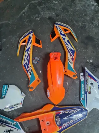 Plástica Pit Bike Rebel Master Naranja