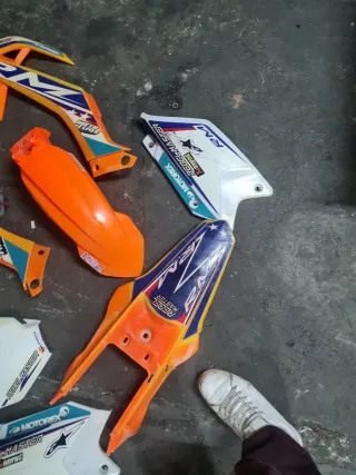 Plástica Pit Bike Rebel Master Naranja