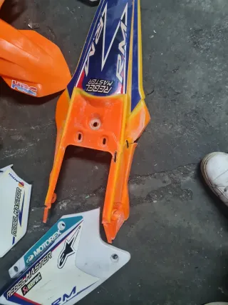 Plástica Pit Bike Rebel Master Naranja