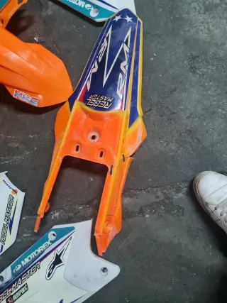 Plástica Pit Bike Rebel Master Naranja