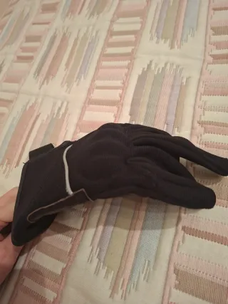 Guantes de moto negros hombre