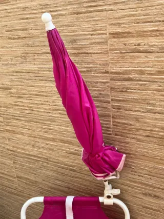 Sillas infantiles con parasol (2 unidades)