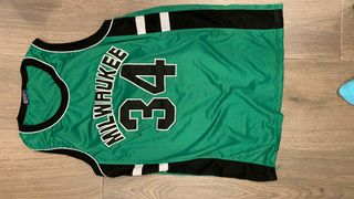 Camiseta Milwaukee 34 Verde