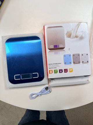 Bilancia da cucina digitale in acciaio inossidabile