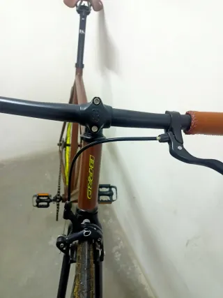 Bicicleta Urbana Fixie Bpro Marrón