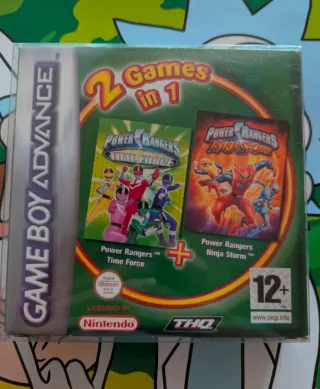 Power Rangers 2 Games in 1 GBA
