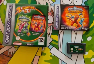 Power Rangers 2 Games in 1 GBA