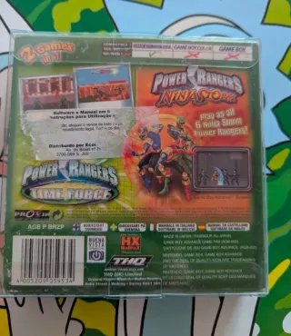 Power Rangers 2 Games in 1 GBA