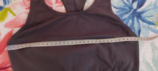 Top Suplex Rosaura nuevo, gris, talla G, mod. 1107