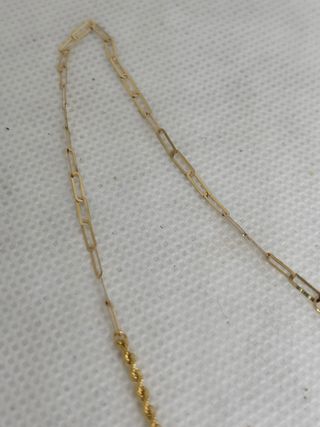 Collana in oro con ciondolo a cuore