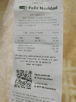 Xiaomi Redmi 15 8+256G NG Negro