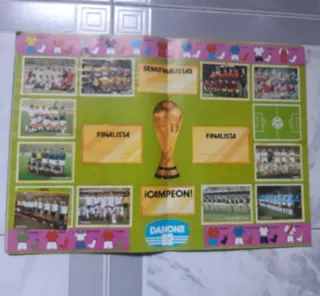 Álbum Cromos Danone 82 Futbol En Accion