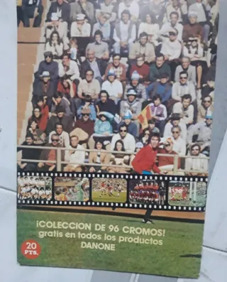 Álbum Cromos Danone 82 Futbol En Accion