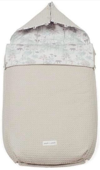 Conjunto para carro de bebé estampado