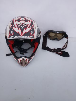 Casco Hebo Talla M + Gafas