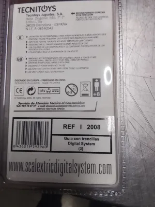 Scalextric Guías Digital System SDS v1