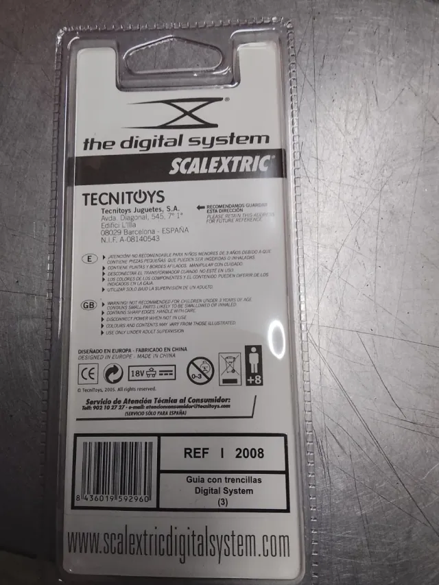 Scalextric Guías Digital System SDS v1