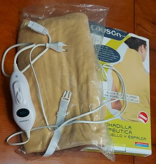 Almohadilla Eléctrica Cuello y Espalda. Calor