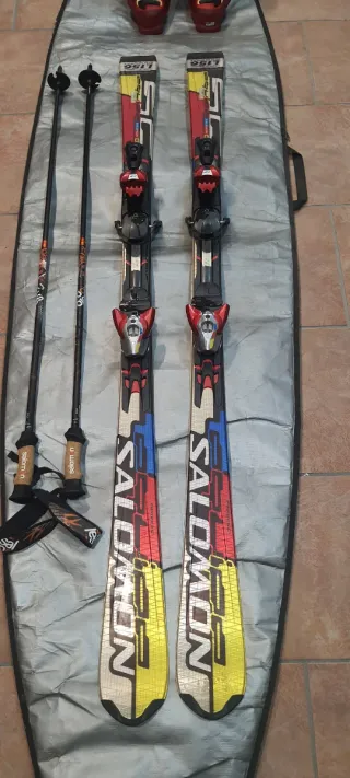 Equipo Esquí nieve Salomón Slalom Completo