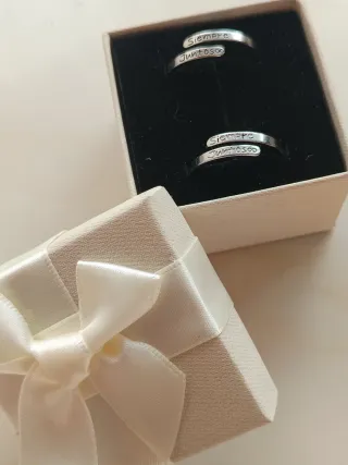 Anillos para Pareja Siempre Juntos