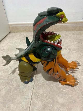 Juguete Animal Convertible Tigre Cobra Tiburón