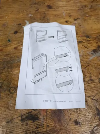 Organizadores Ikea Blanco.