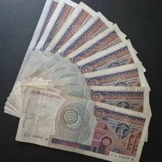 Banconote 100.000 Lire Banca d'Italia