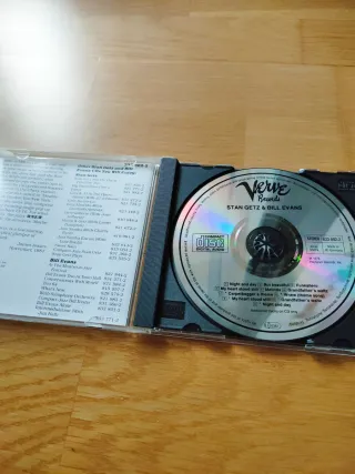 Stan Getz & Bill Evans Jazz CD