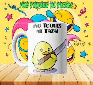 Taza ¡No Toques Mi Taza! Diferentes modelos
