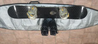 Tabla Snowboard Forum Burton + Botas