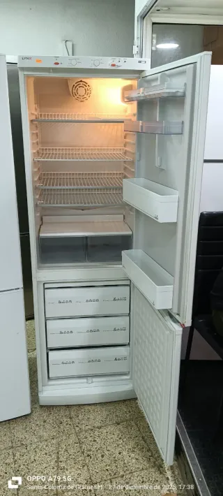 Nevera Combi Blanca LYNX No Frost energía A+